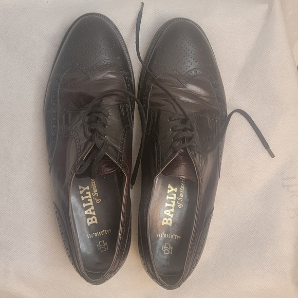 Bally Oxford men black shoes Size 8.5 main image 5